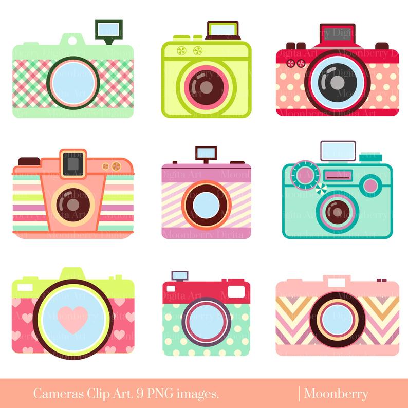 Cute Camera Clip Art 