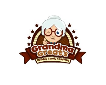 Grandma Great\'s Holiday Candy Company logo design contest.