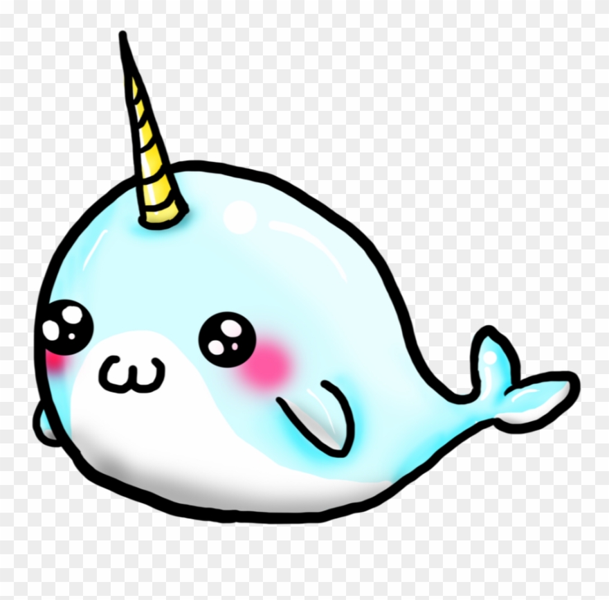 Narwhal Svg Kawaii Png.