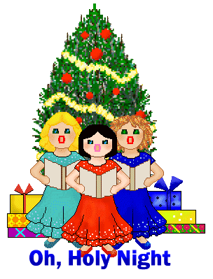 Christmas Singers Clipart.