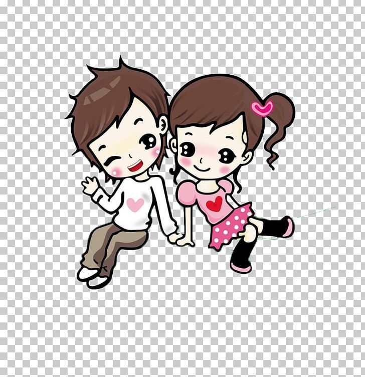 Cartoon Animation Love Drawing Couple PNG, Clipart, Animated.