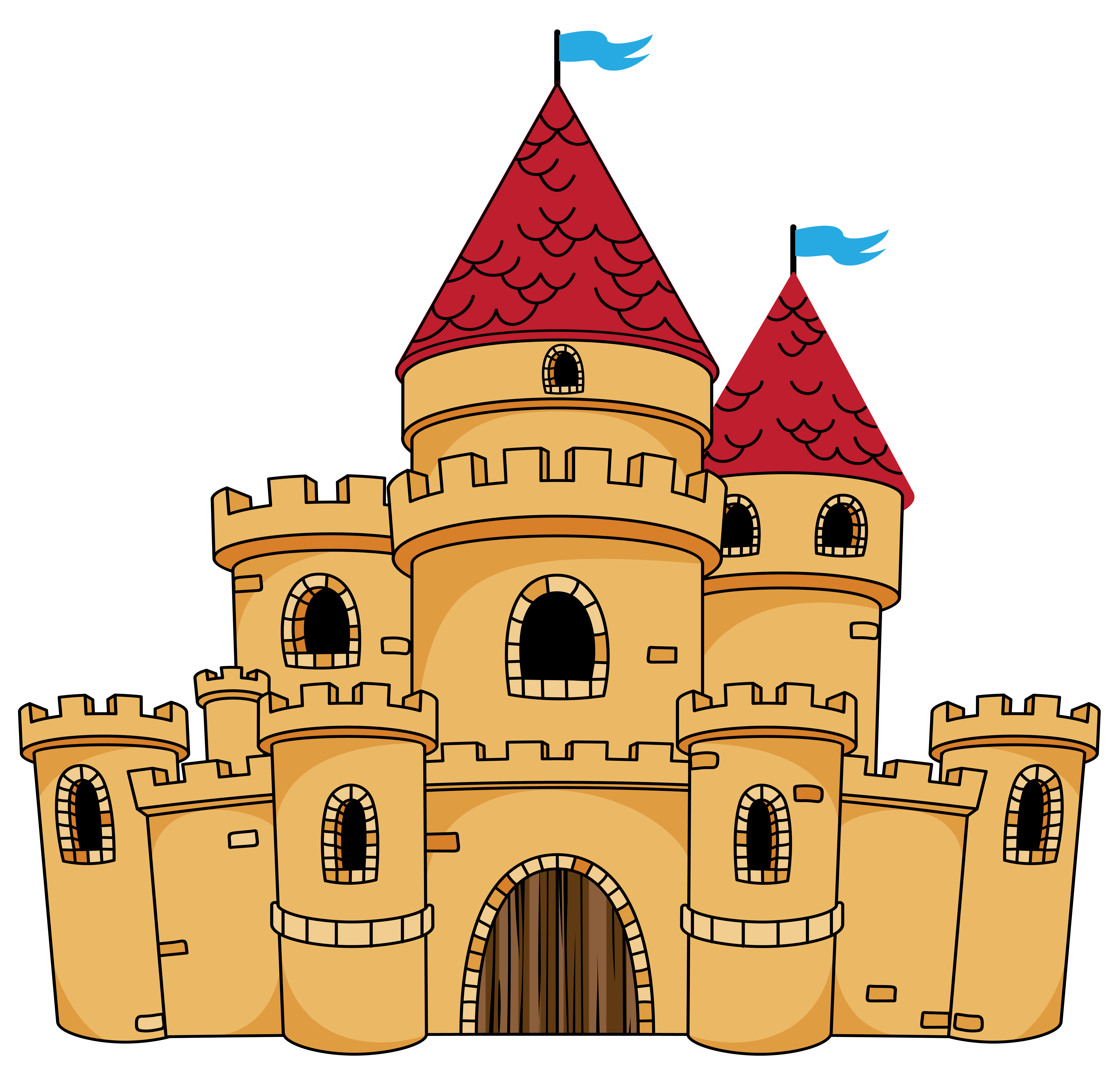 Castle Clip Art.