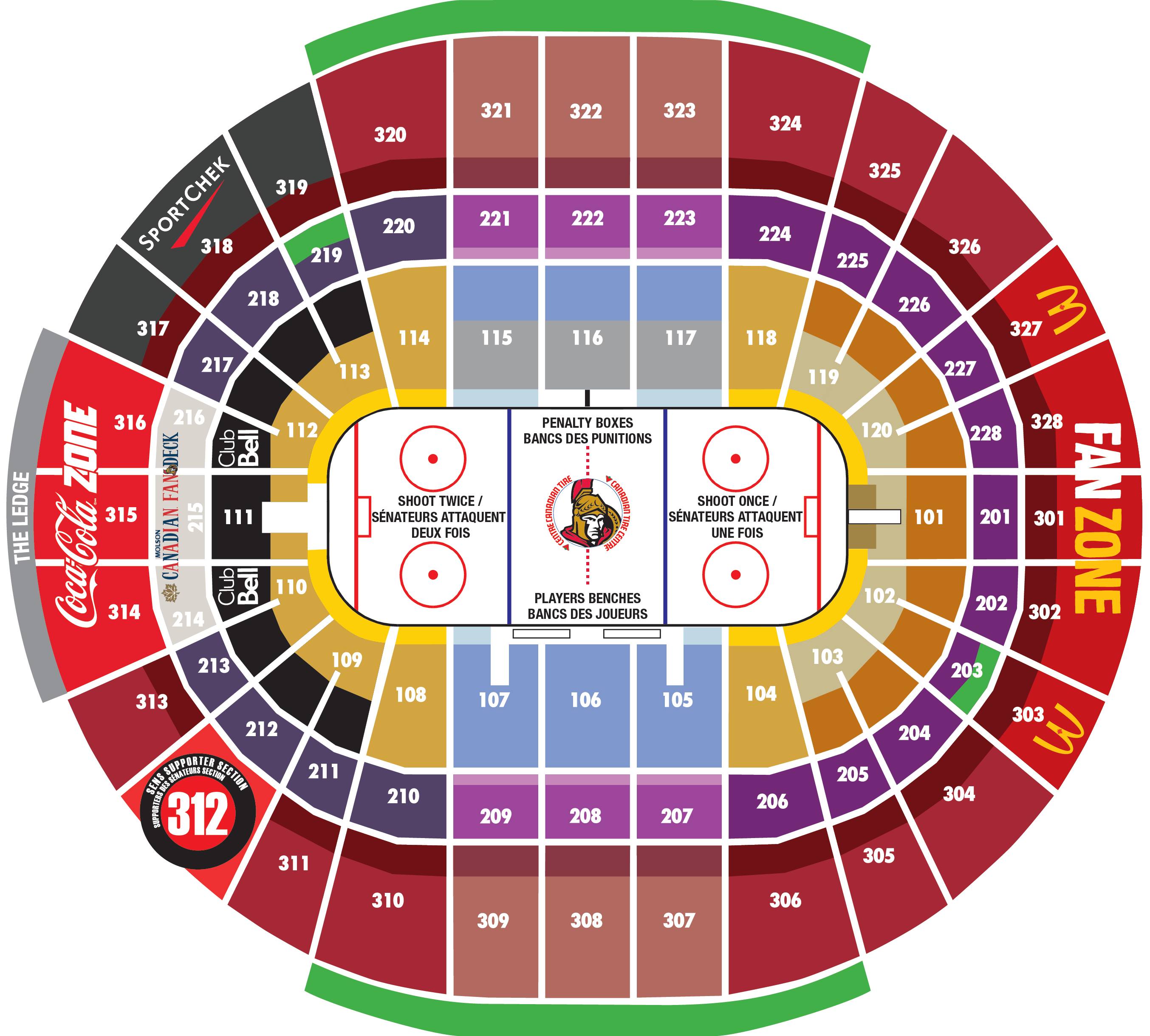 Arena Map.