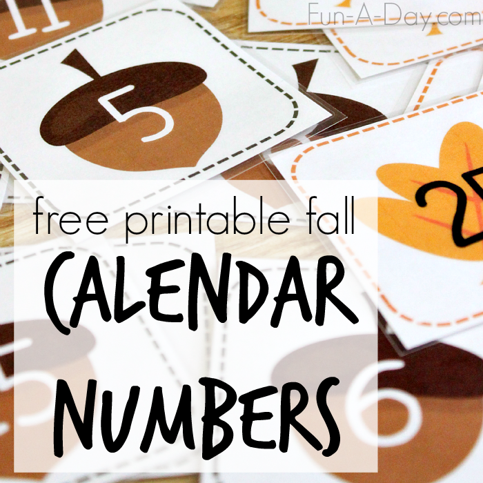 Calendar Free Clipart Numbers.