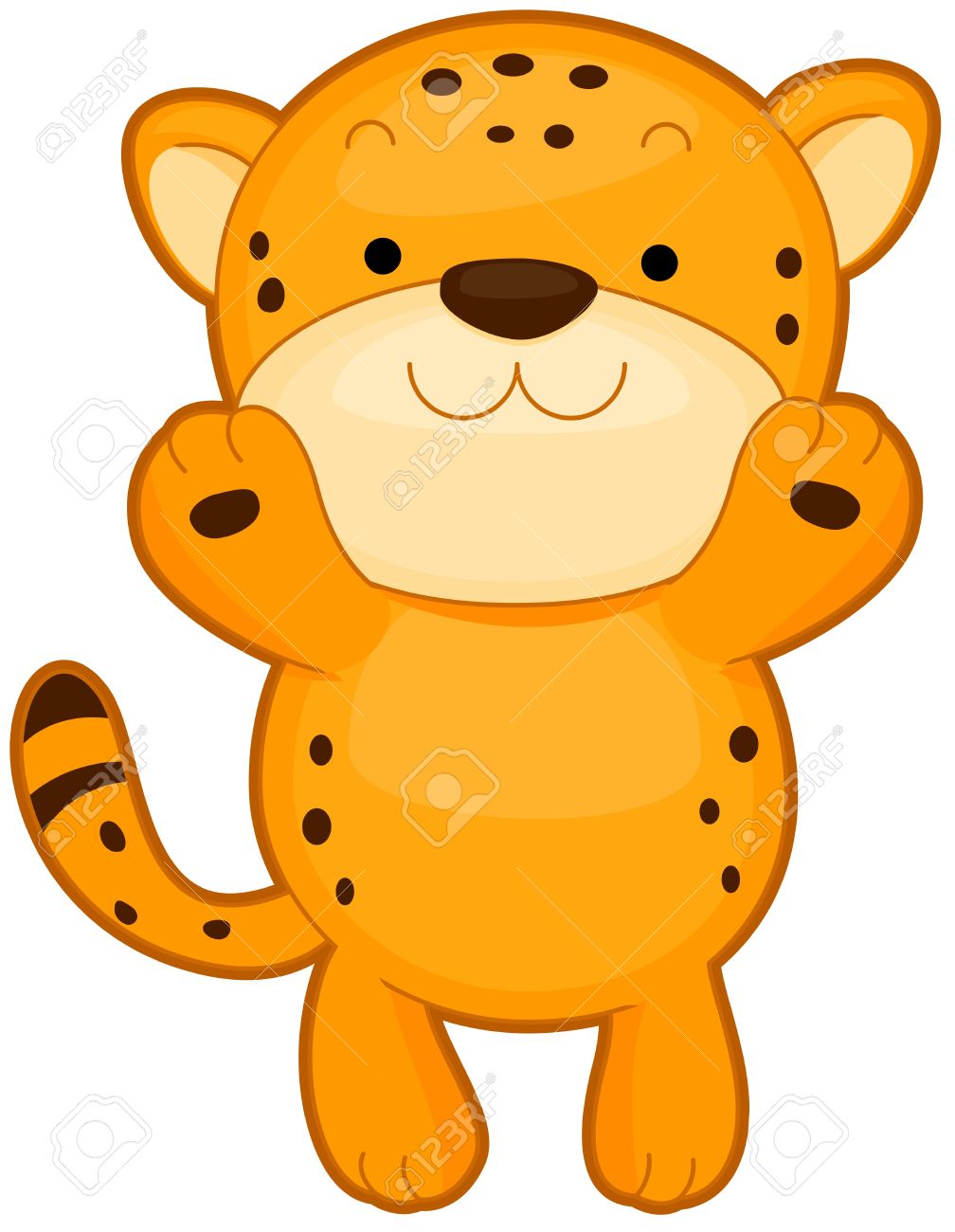 Showing post & media for Cartoon cheetah clipart.