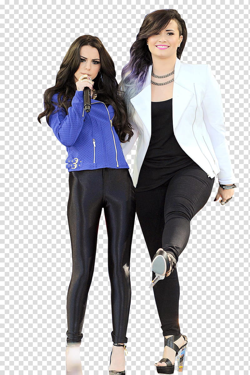 Demi Y Cher transparent background PNG clipart.