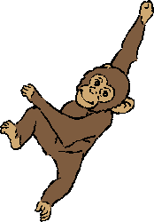 Chimpanzee Clipart.