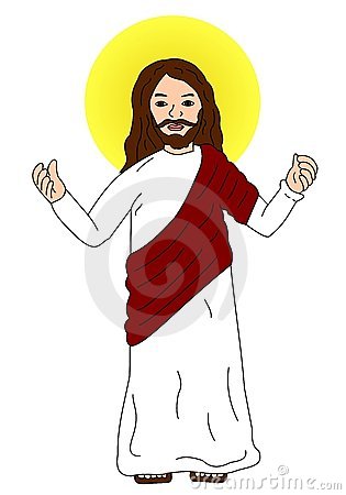 Jesus christ clip art.