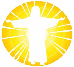 Jesus the light of the world clipart.