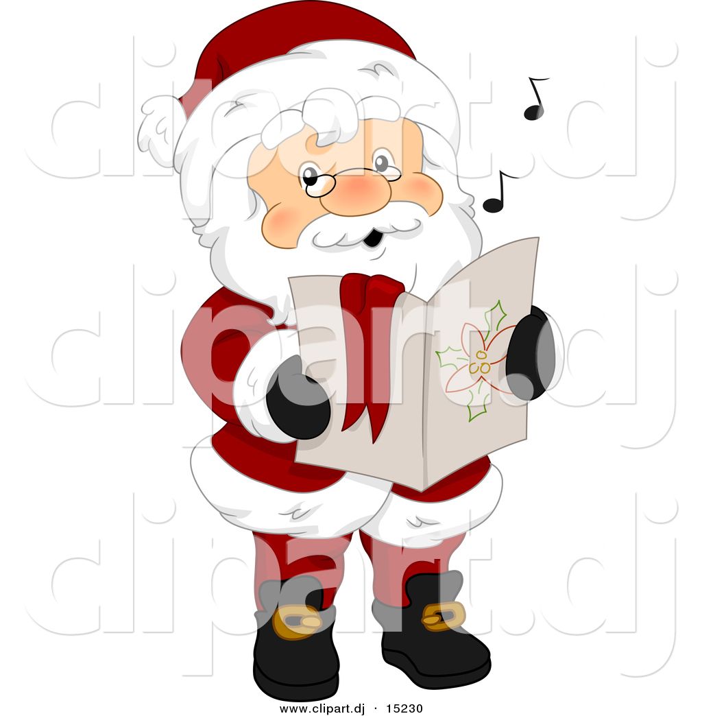 Christmas Carolers Clip Art.