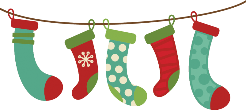 Christmas Stocking Clipart Images.