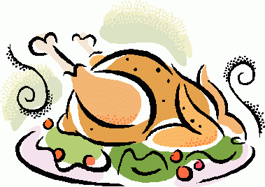 Clip Art Xmas Meal Clipart.