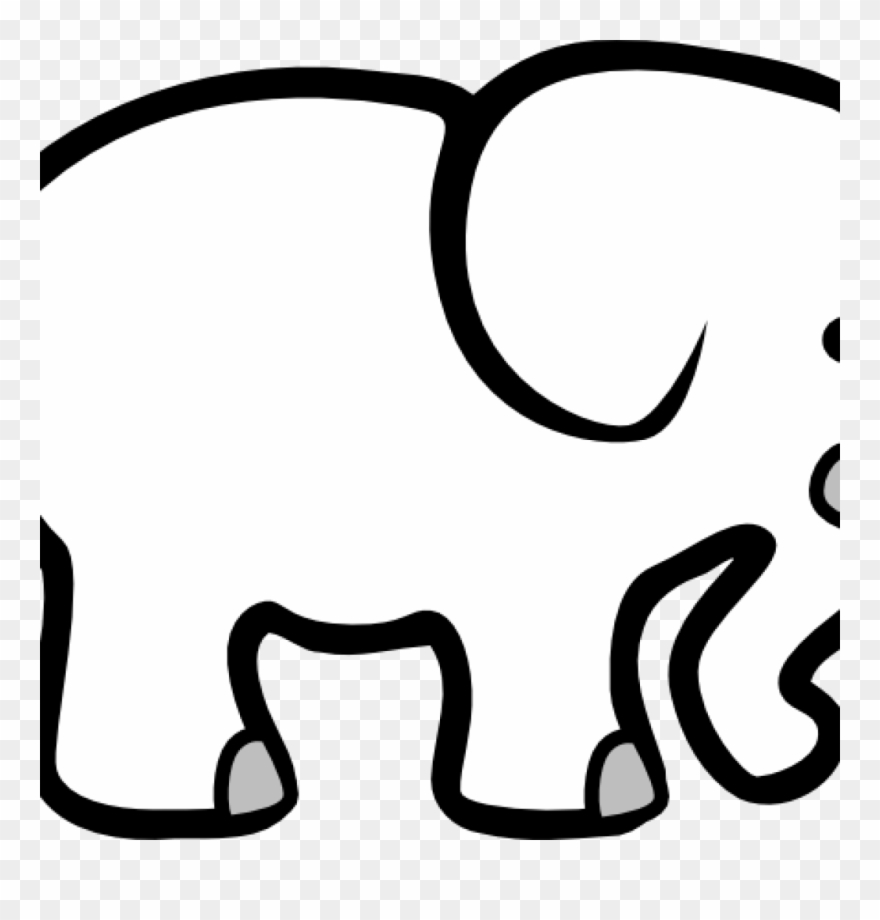 Elephant Clipart Black And White Elephant Clip Art.