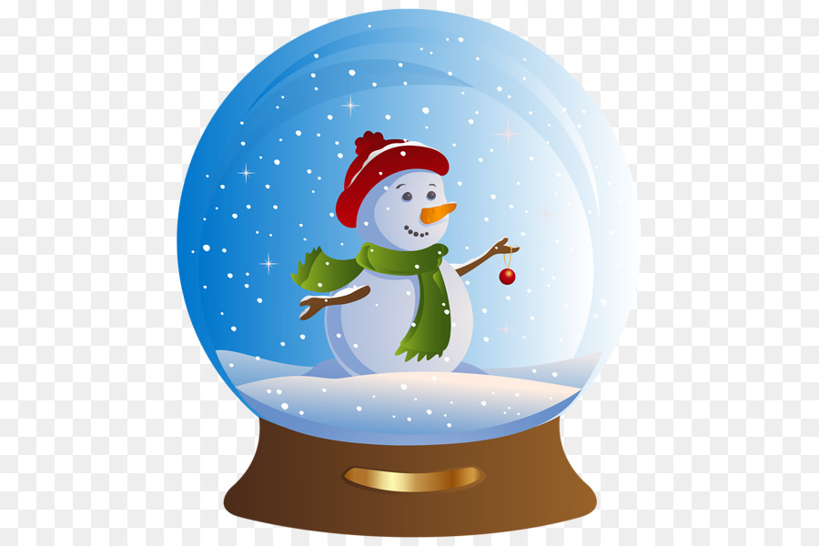 Christmas Snow Globe clipart.