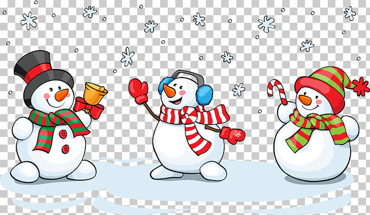 Santa Claus Snowman Christmas , Snowman PNG clipart.