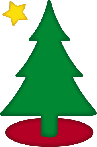 Christmas tree base clipart.