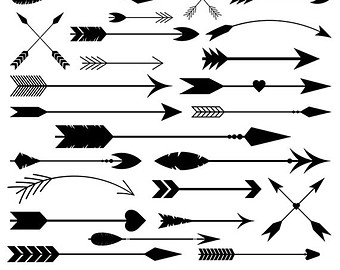 Chunky arrow clipart.