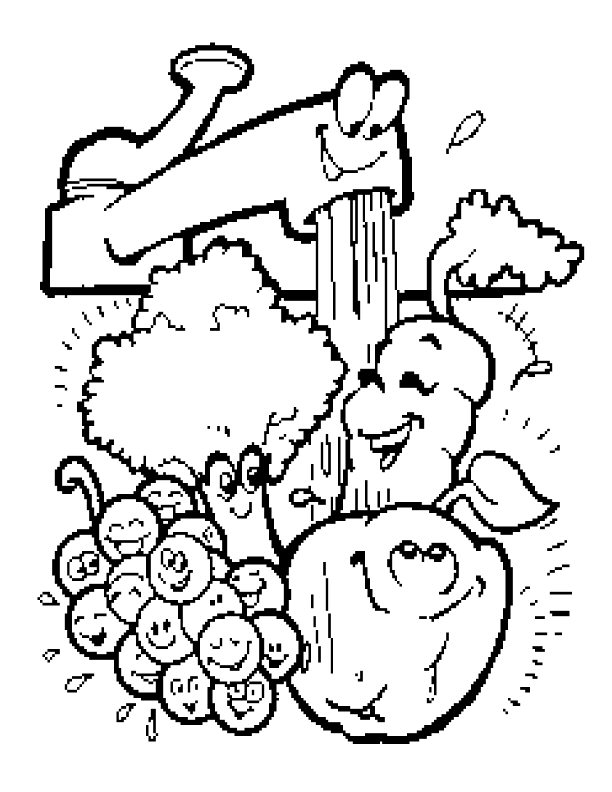 Washing vegetables clipart.