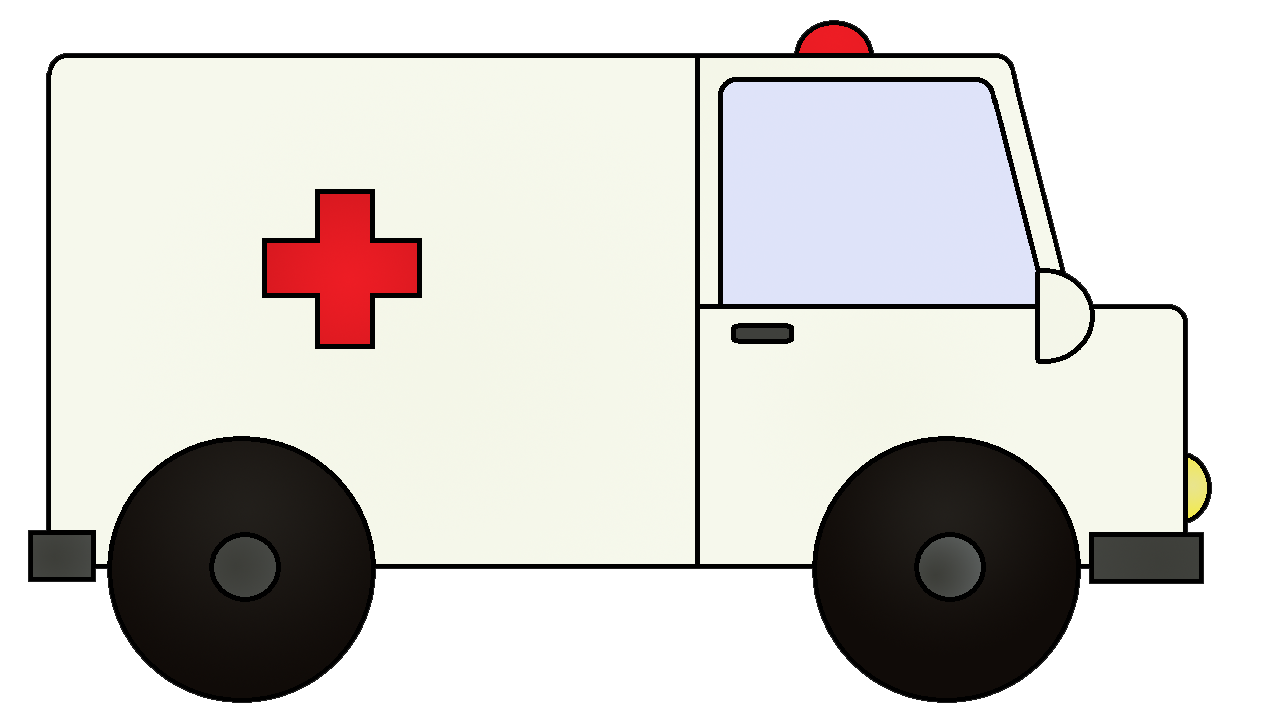 Clipart ambulance icon image.