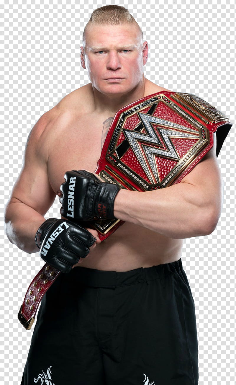 Brock Lesnar Universal Champion NEW transparent background.