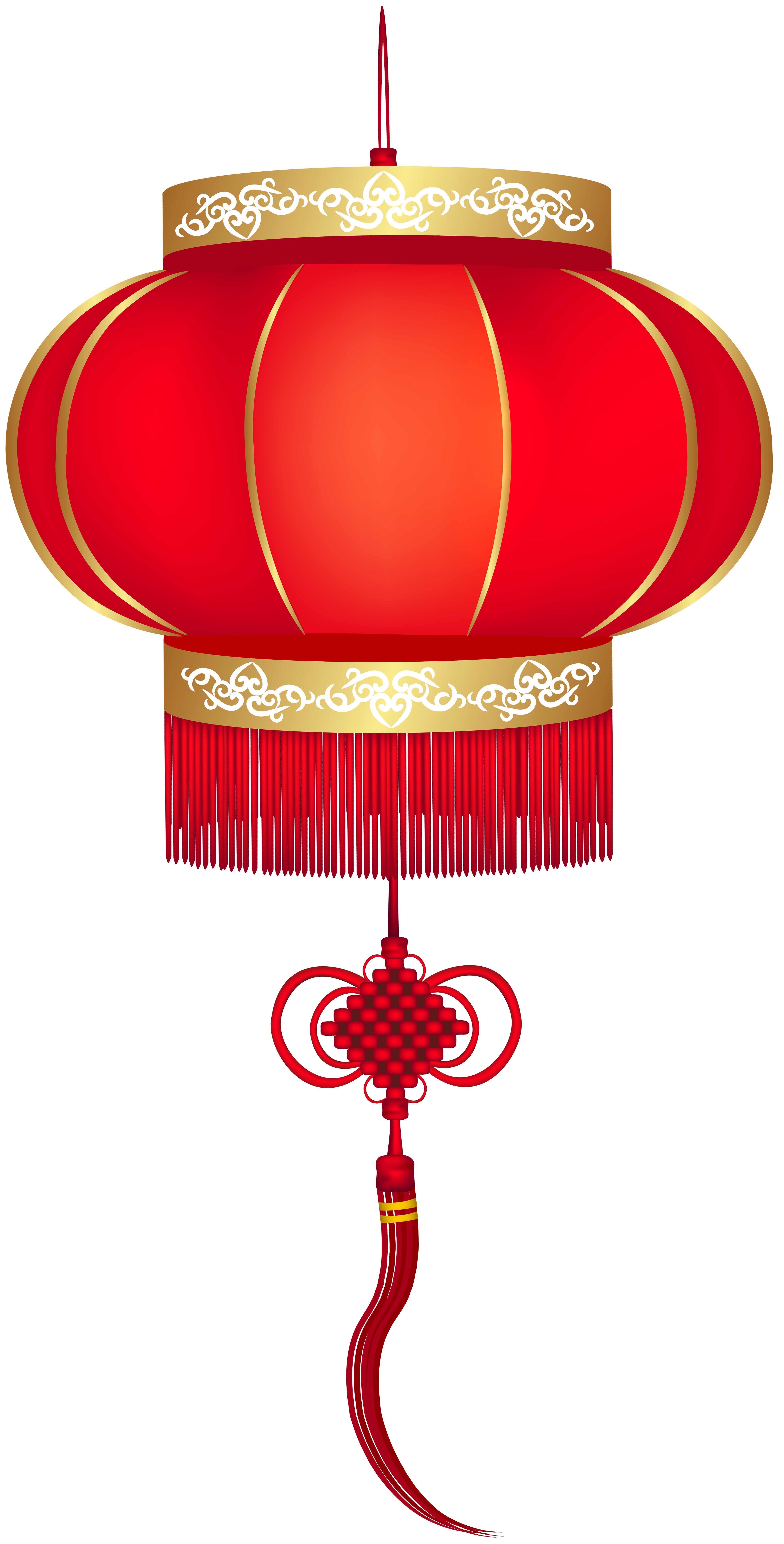 Chinese Red Lantern PNG Clip Art.