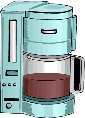 Coffee Maker Clip Art.