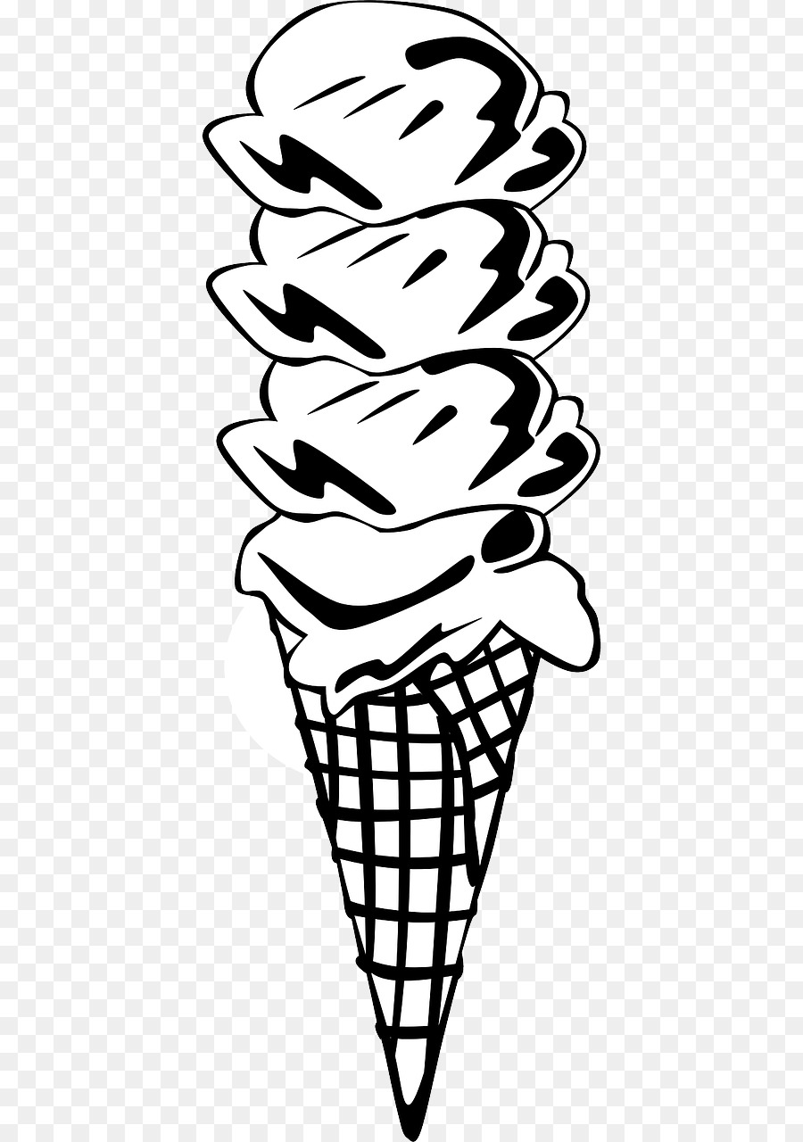 Ice Cream Cone Background clipart.