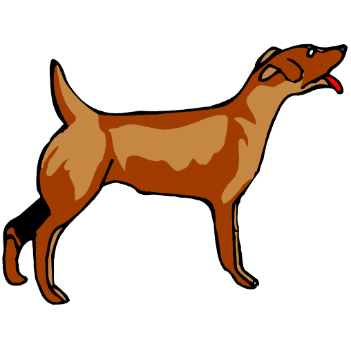 Dog Barking Clipart.