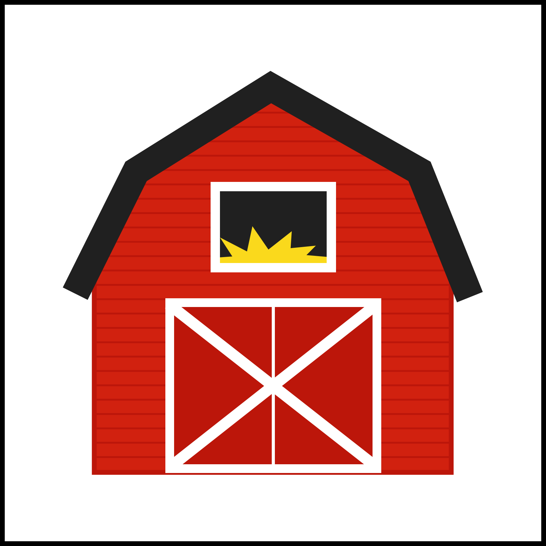 Farmhouse clipart barn silo, Farmhouse barn silo Transparent FREE.