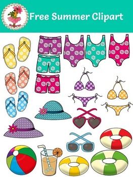 Free Summer Clipart.