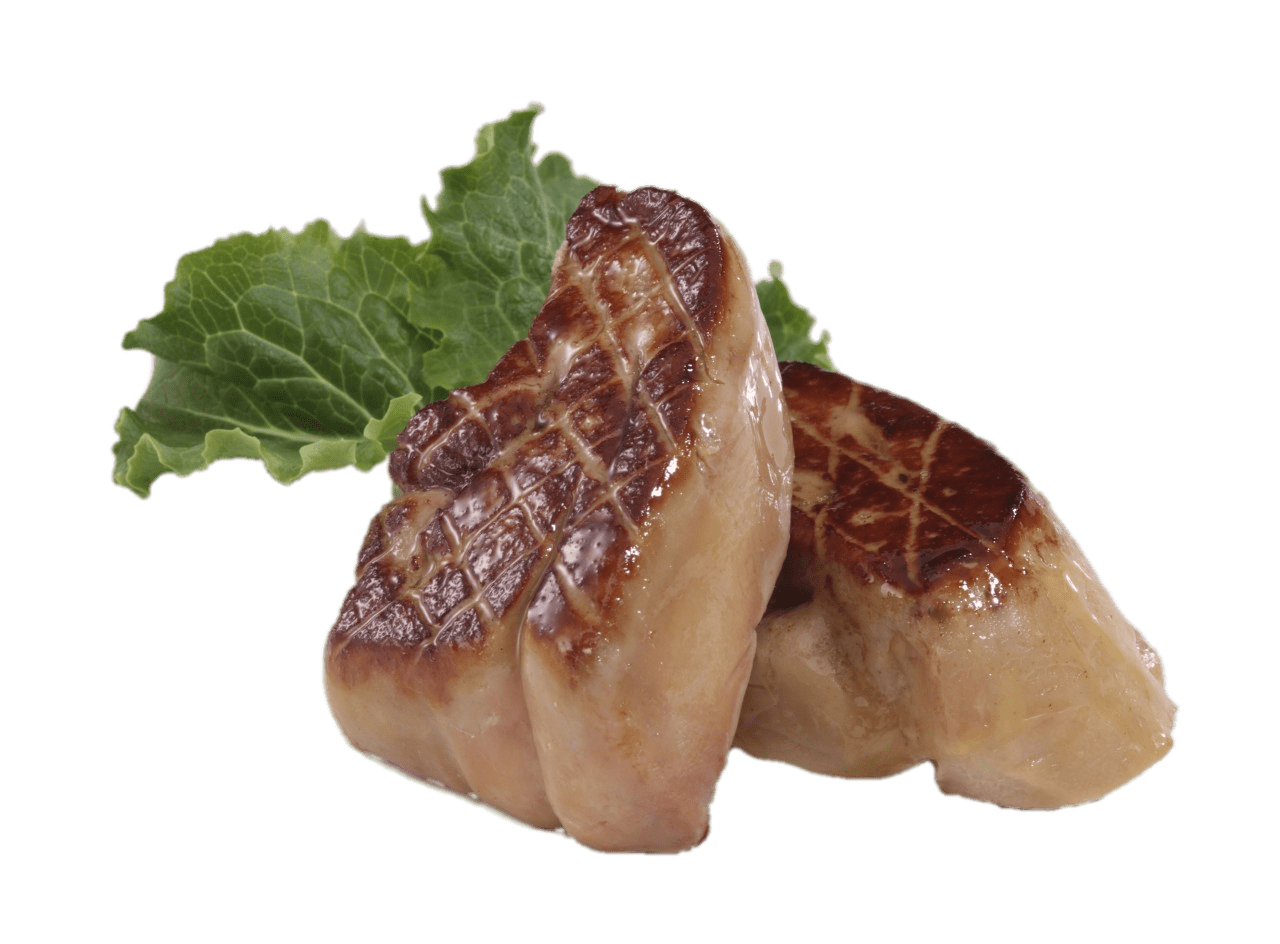 Baked Foie Gras transparent PNG.