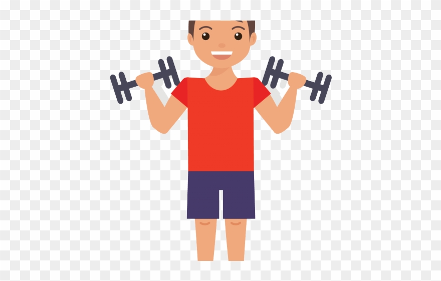 Dumbbells Clipart Gym Item.