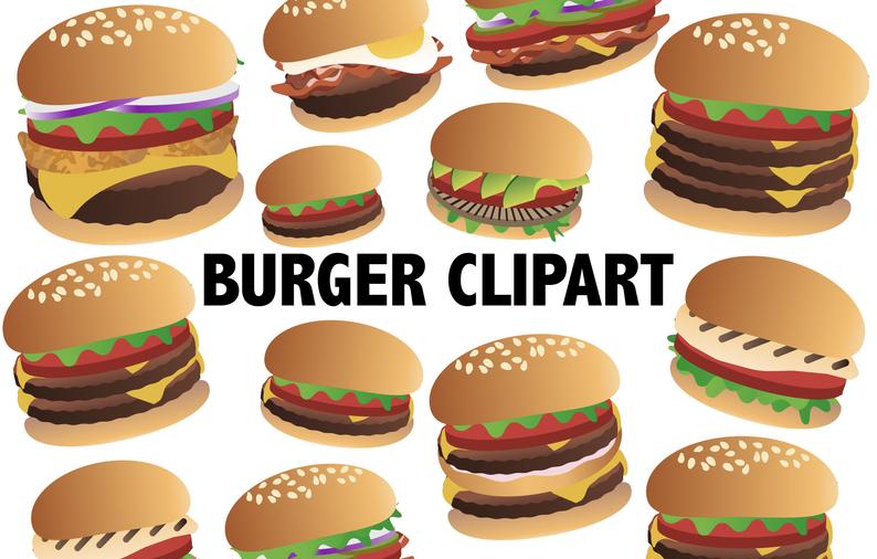 BURGER CLIPART.