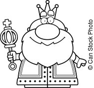 King black and white clipart 3 » Clipart Station.