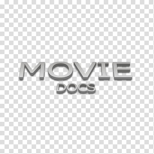 Flext Icons, Movie, blue background with movie docs text.