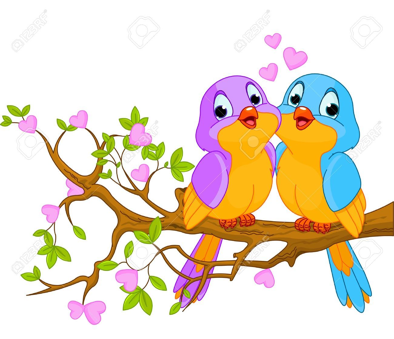 Love birds free clipart 4 » Clipart Portal.