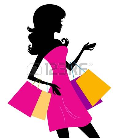 8,054 Black Woman Shopping Cliparts, Stock Vector And Royalty Free.