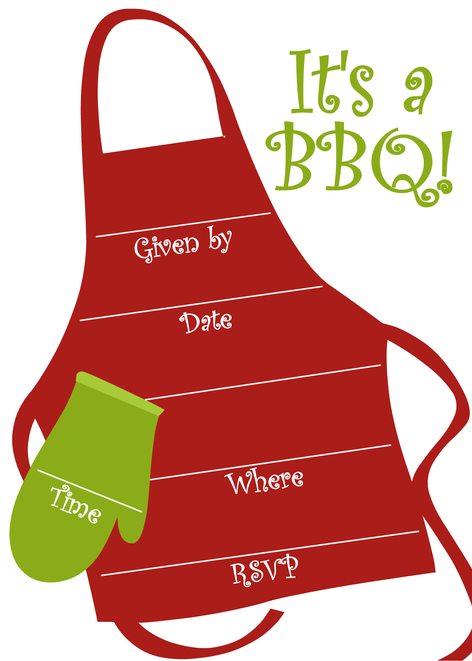 Bbq Party Invitation Templates Free.