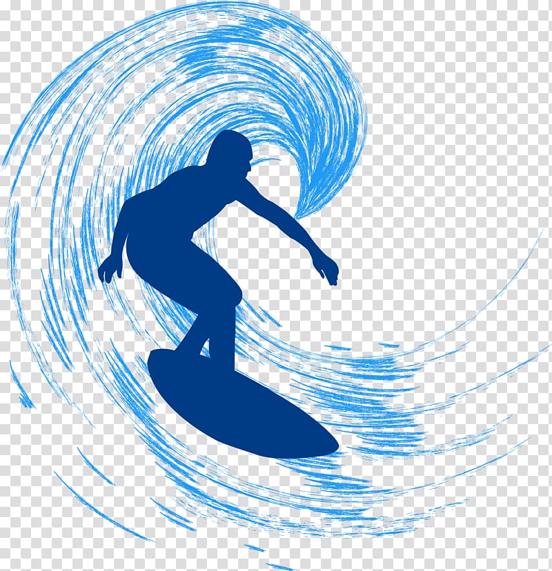 Surfer illustration, Surfing Surfboard, Surf the sea.