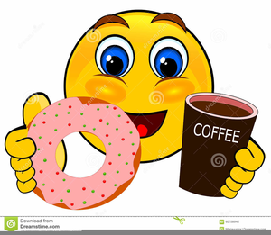 Clipart Coffee And Donuts.