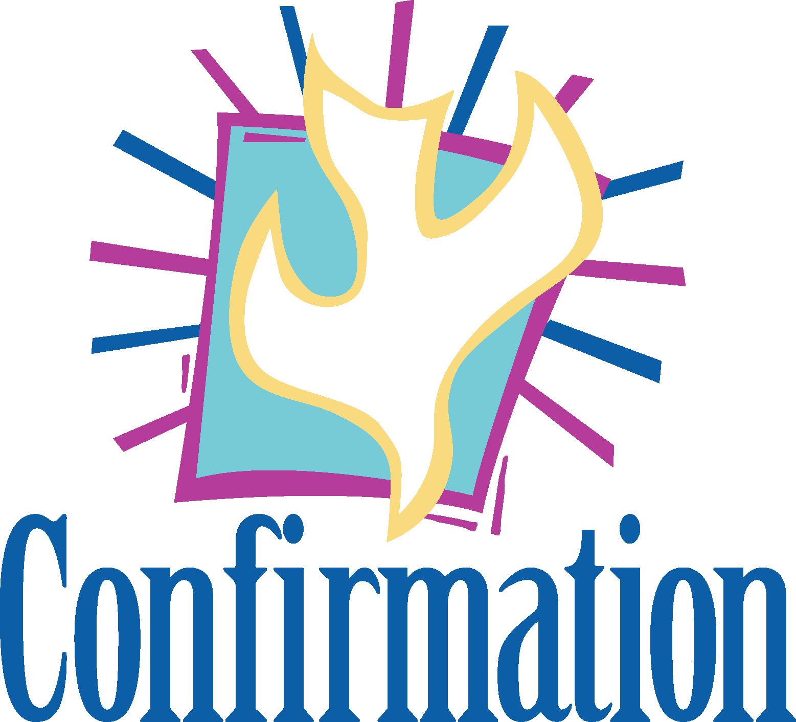 Confirmation Clipart.