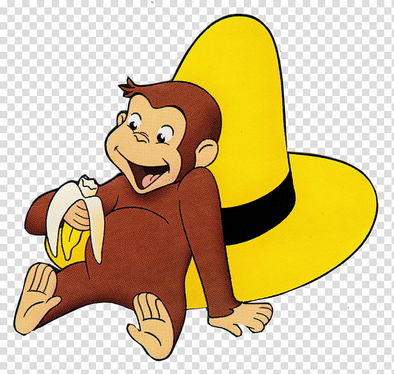 CURIOUS GEORGE transparent background PNG clipart.