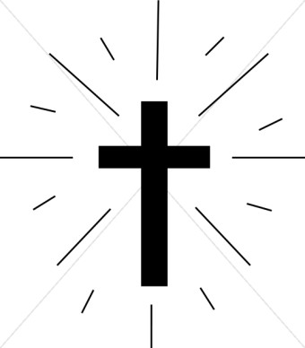 Simple Cross Clipart.