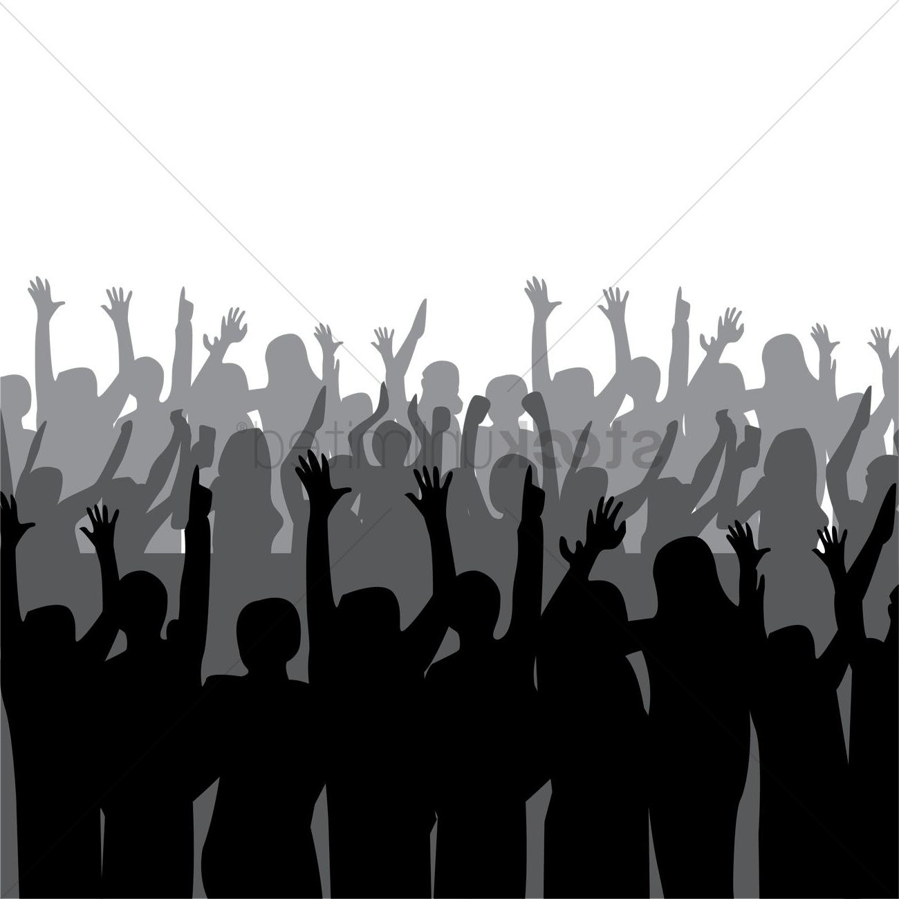 HD Crowd Silhouette Png Vector Images » Free Vector Art, Images.