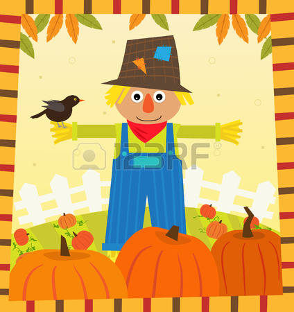 2,753 Scarecrow Stock Vector Illustration And Royalty Free.