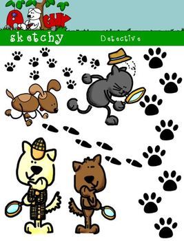 Detective Clipart.