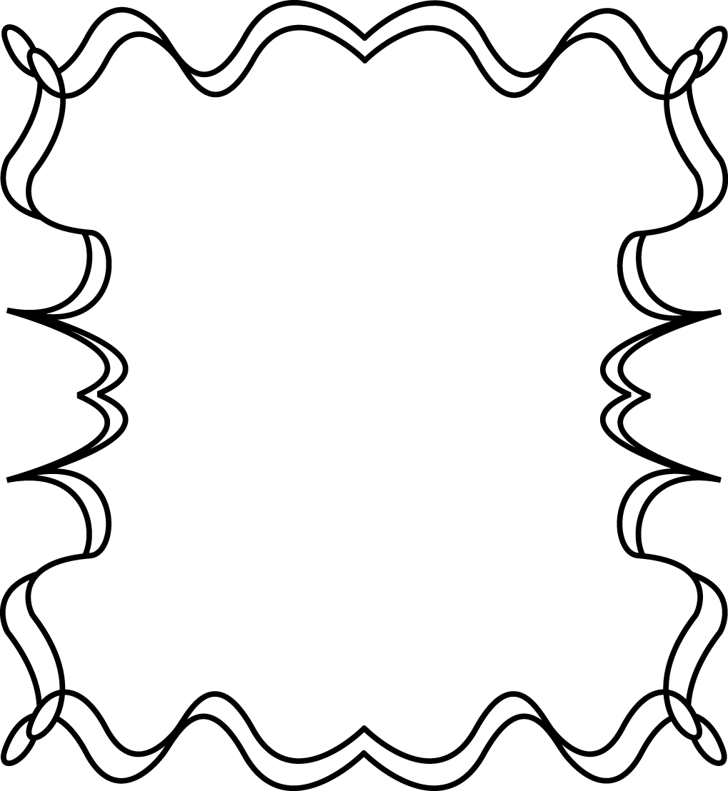 Frame Clip Art Black And White.