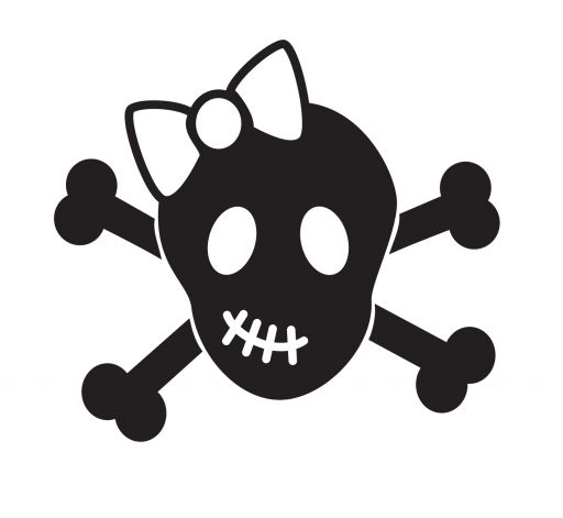 Cute Skull And Crossbones Clip Art 34570.