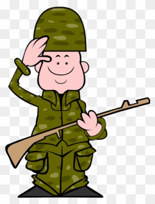 Clip Art Veterans Day Soldier.