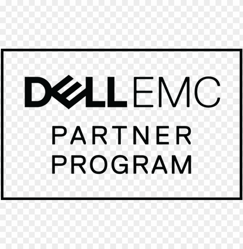 dell logo white png.